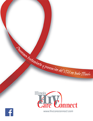 Illinois HIV Care Connect poster