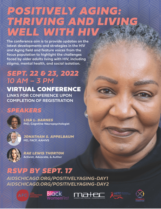 Positively Aging, Thriving and Living Well with HIV (Virtual Conference)